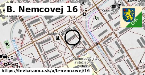 B. Nemcovej 16, Levice