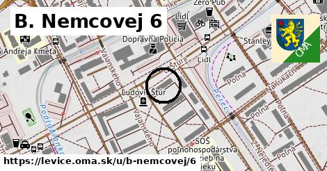 B. Nemcovej 6, Levice