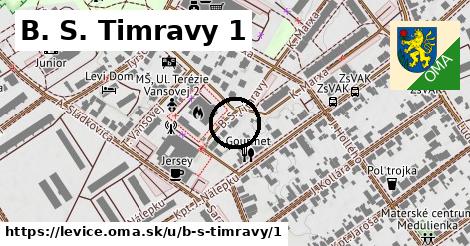 B. S. Timravy 1, Levice