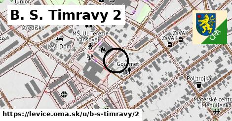 B. S. Timravy 2, Levice