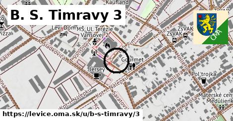 B. S. Timravy 3, Levice