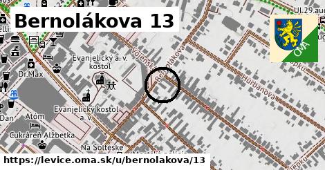 Bernolákova 13, Levice