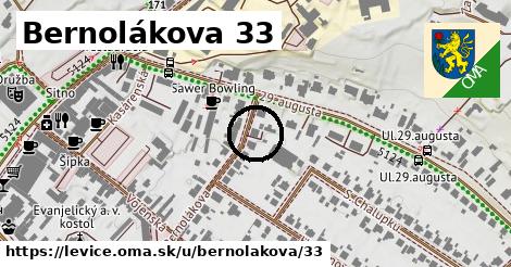 Bernolákova 33, Levice