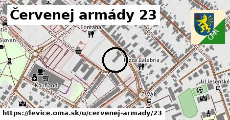 Červenej armády 23, Levice