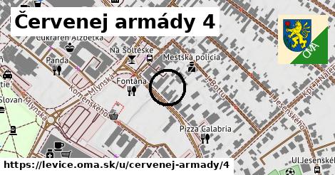 Červenej armády 4, Levice