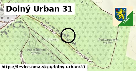 Dolný Urban 31, Levice