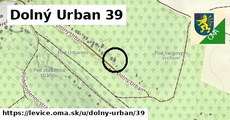 Dolný Urban 39, Levice