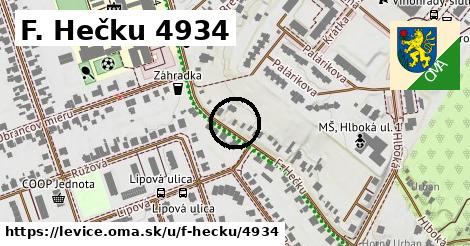 F. Hečku 4934, Levice