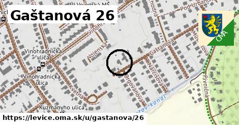 Gaštanová 26, Levice