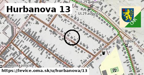 Hurbanova 13, Levice