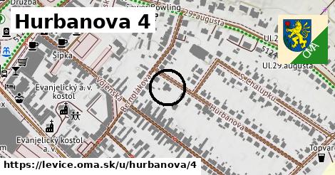 Hurbanova 4, Levice