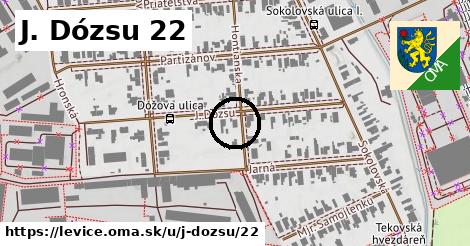 J. Dózsu 22, Levice