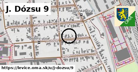 J. Dózsu 9, Levice