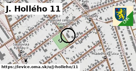 J. Hollého 11, Levice