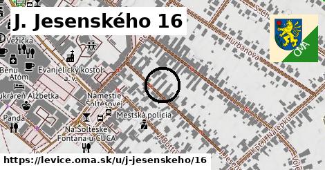 J. Jesenského 16, Levice