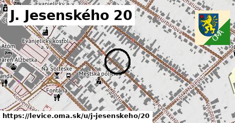 J. Jesenského 20, Levice