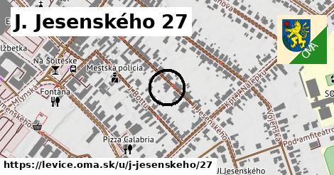 J. Jesenského 27, Levice