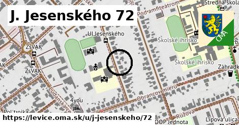 J. Jesenského 72, Levice