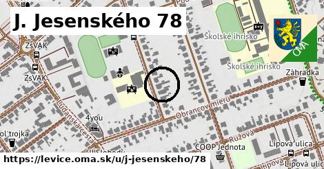 J. Jesenského 78, Levice