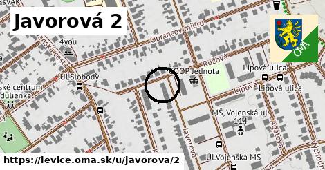 Javorová 2, Levice