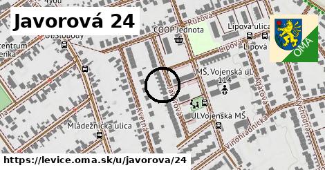 Javorová 24, Levice