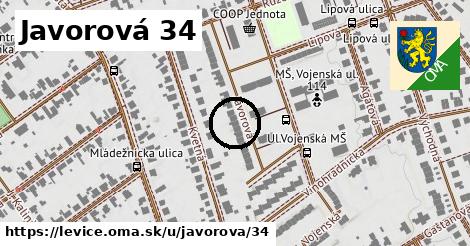 Javorová 34, Levice