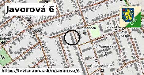 Javorová 6, Levice