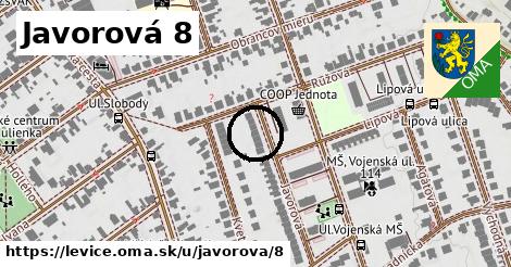 Javorová 8, Levice