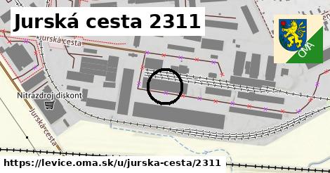 Jurská cesta 2311, Levice