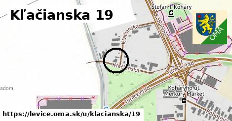 Kľačianska 19, Levice