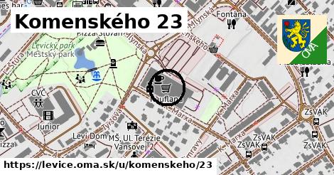 Komenského 23, Levice