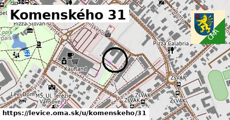 Komenského 31, Levice