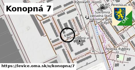 Konopná 7, Levice