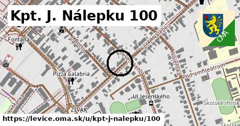 Kpt. J. Nálepku 100, Levice