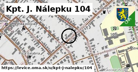 Kpt. J. Nálepku 104, Levice