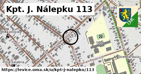 Kpt. J. Nálepku 113, Levice