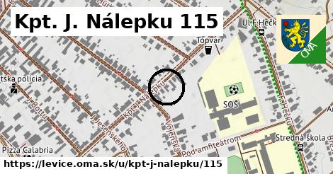 Kpt. J. Nálepku 115, Levice