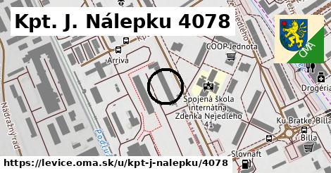 Kpt. J. Nálepku 4078, Levice