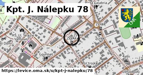 Kpt. J. Nálepku 78, Levice