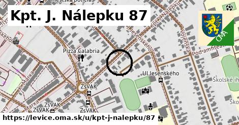 Kpt. J. Nálepku 87, Levice