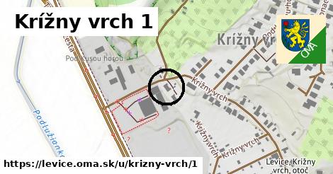 Krížny vrch 1, Levice