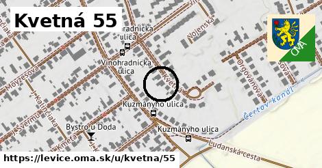 Kvetná 55, Levice