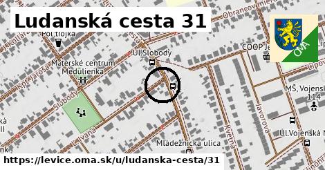 Ludanská cesta 31, Levice