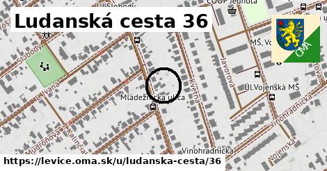 Ludanská cesta 36, Levice