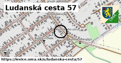 Ludanská cesta 57, Levice