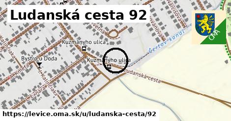 Ludanská cesta 92, Levice