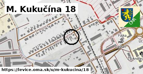 M. Kukučína 18, Levice