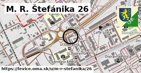 M. R. Štefánika 26, Levice