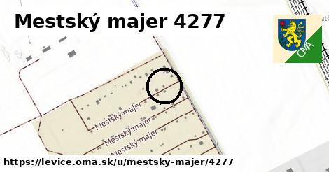 Mestský majer 4277, Levice