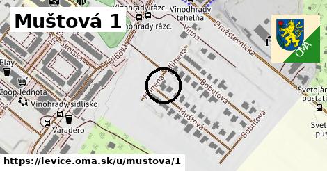 Muštová 1, Levice